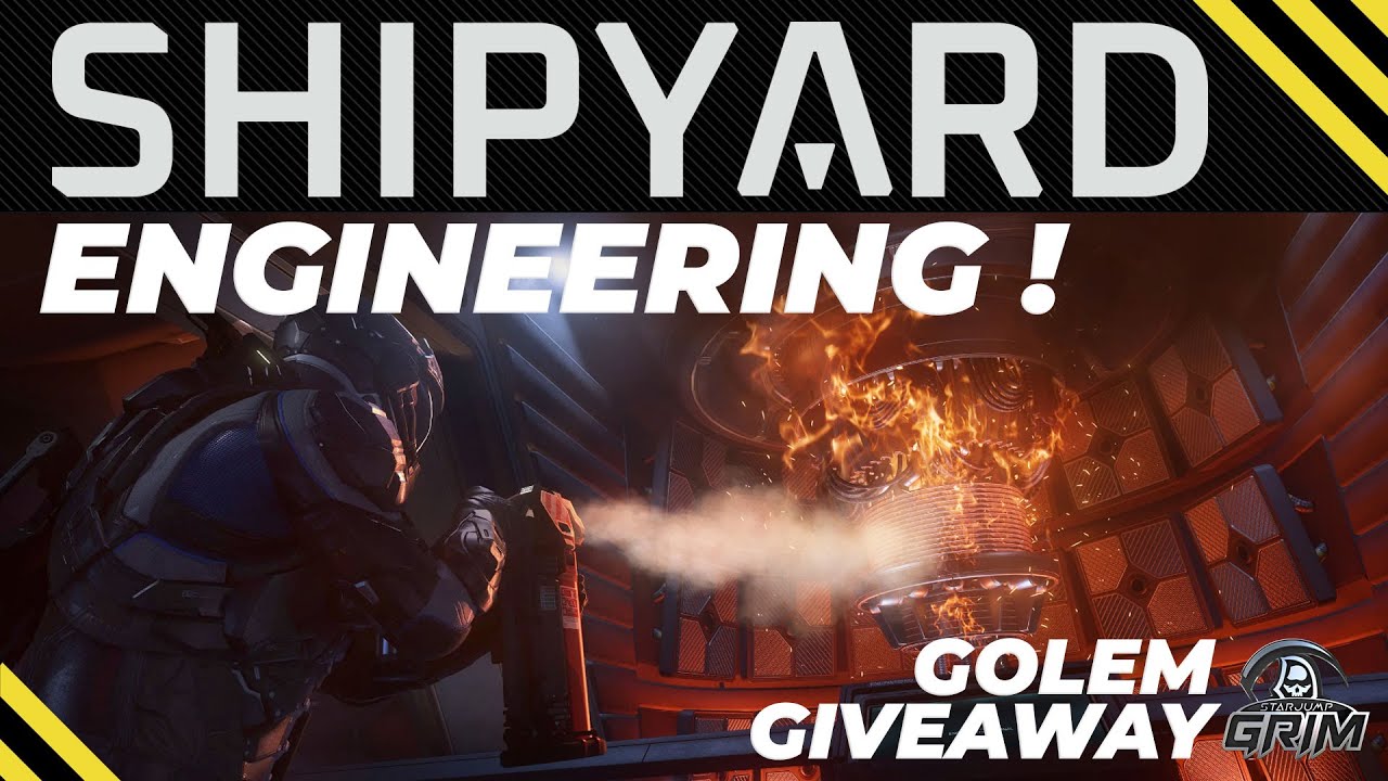 Shipyard : Engineering Is Here! - Golem Giveaway!