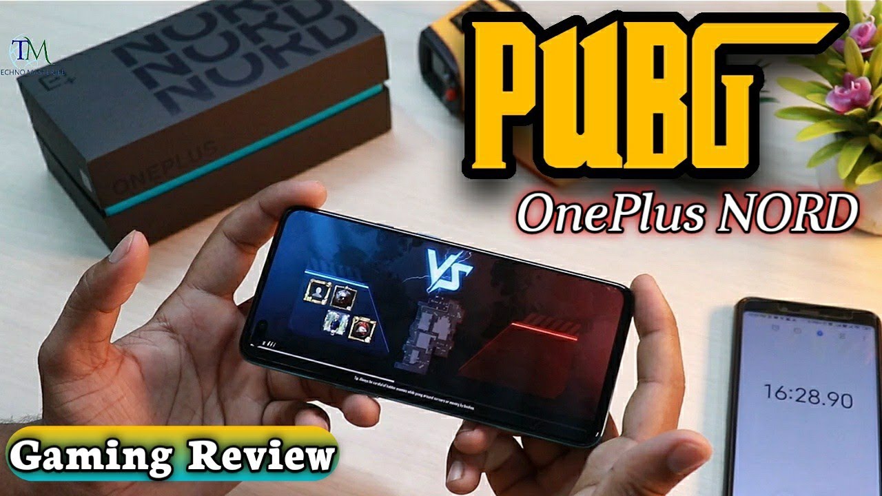 OnePlus Nord PUBG Test ||Battery Drain Test & Heating Test ||Gaming Review 🔥