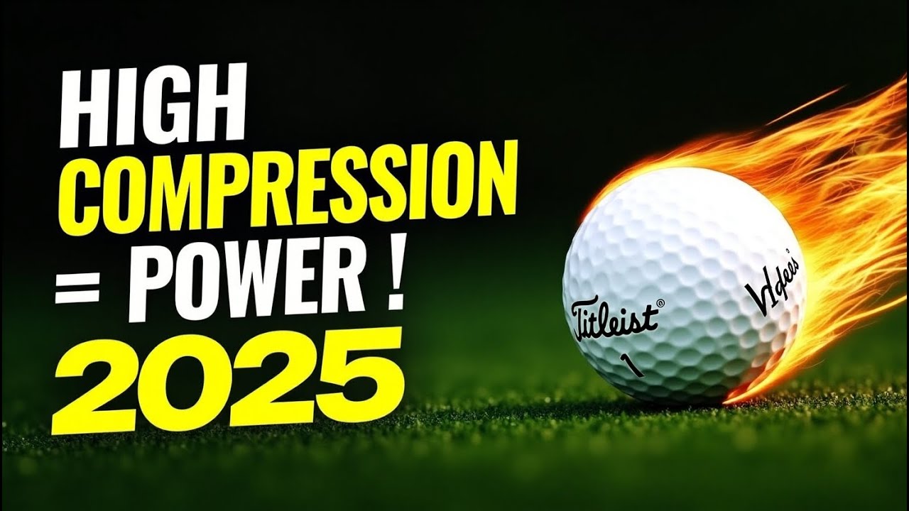 5 Best High Compression Golf Balls 2025 (Distance, Spin & Control!)