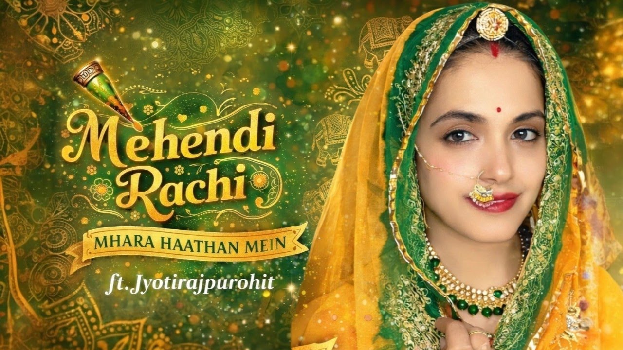 Mehendi rachi mhara haathan mein | मेहंदी रची म्हारा हाथा में | dance cover |  @Youfoundjyoti 