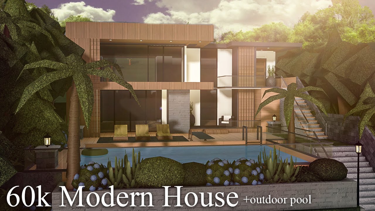 Bloxburg | 60k Affordable Modern House | Roblox | Housebuild