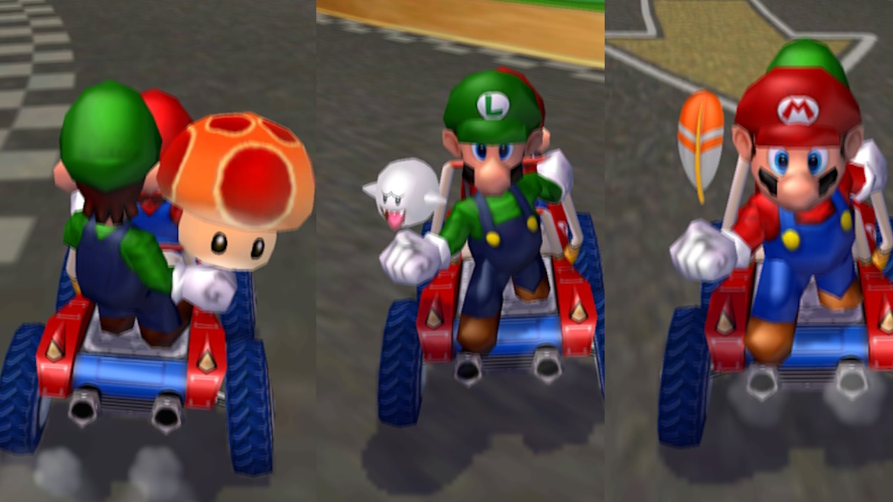 NEW Custom Items - Mario Kart Double Dash Retro Track GP | Custom Track Preview