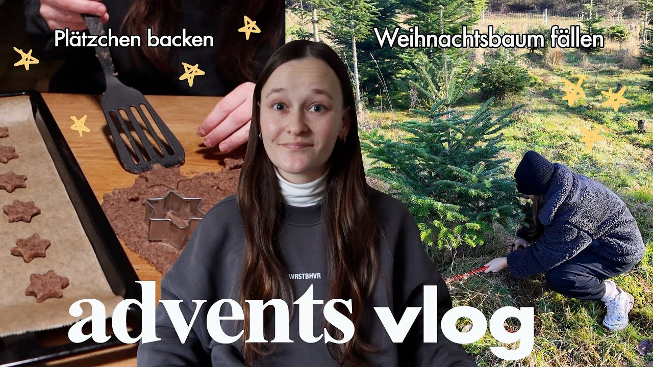 Ein Vorweihnachts Vlog 🎄✨| Weihnachtsbaum besorgen, Zimtsterne backen und mehr