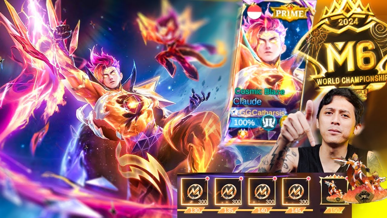 SKIN M6 Claude - AUTO LANGSUNG MENTOKIN LEVELNYA
