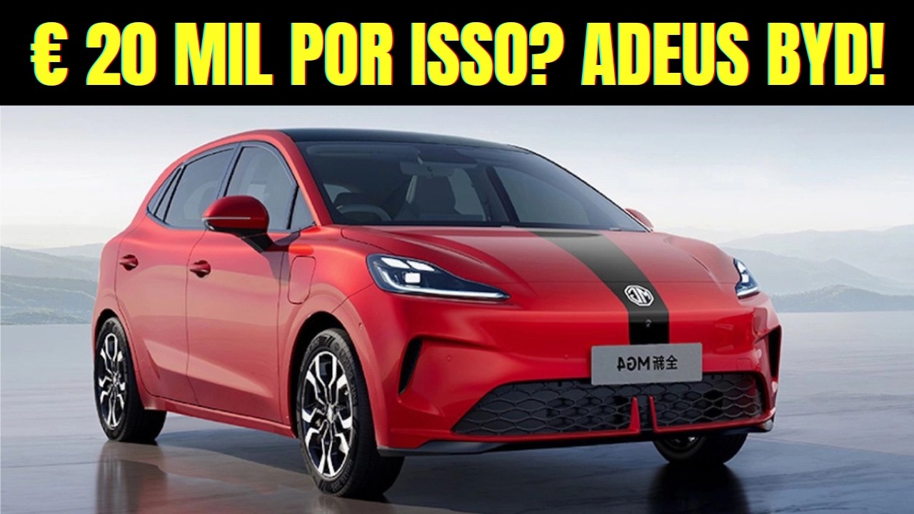 MG4 URBAN: O ELÉTRICO DE 20 MIL EUROS QUE VAI MUDAR TUDO NO BRASIL!