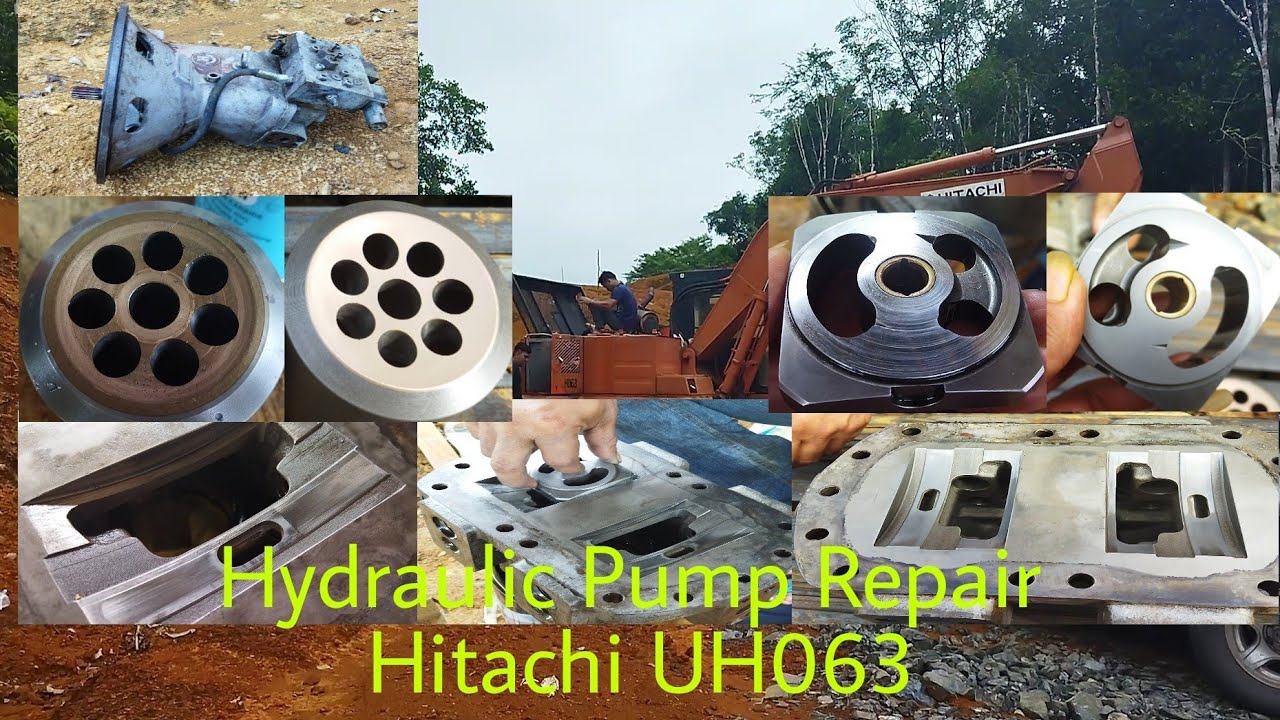 Hydraulic Pump Repair Hitachi Uh063 | Memuaskan Hati Memang Padu