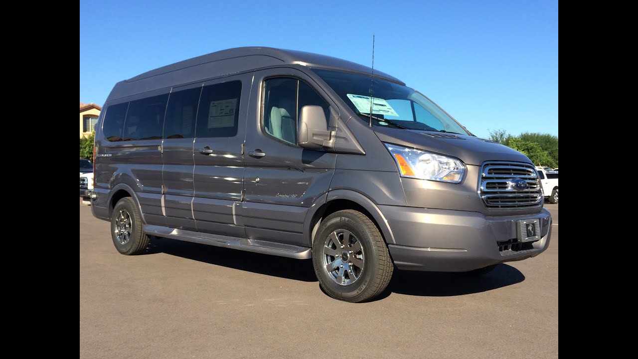 2016 Ford Transit T-150 Medium Roof Explorer Conversion Van Walkaround
