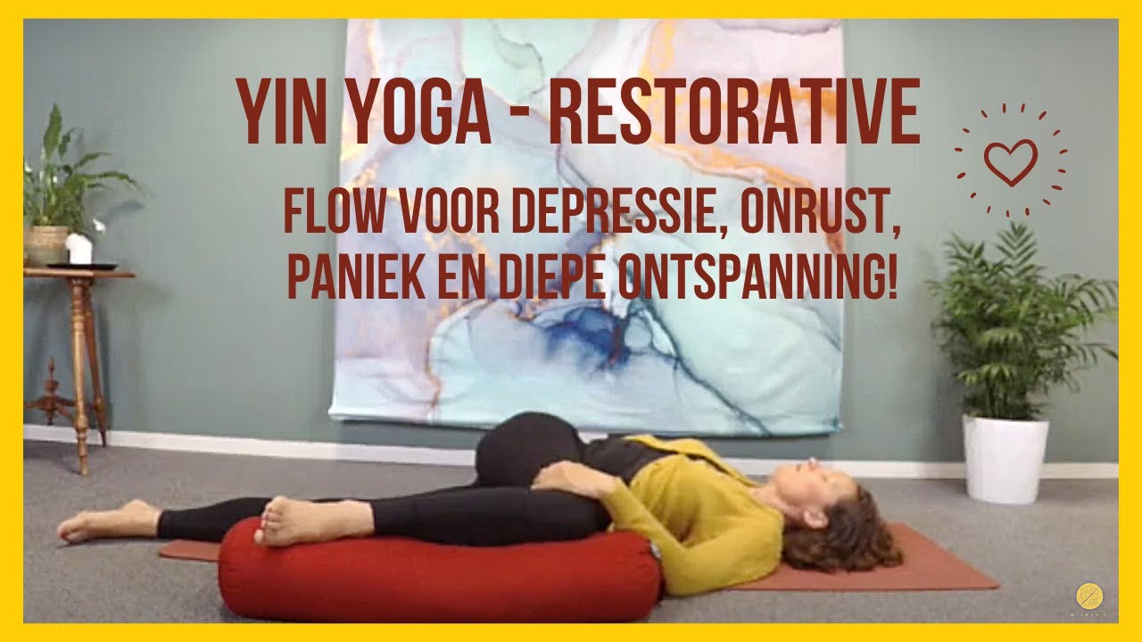 yin yoga flow - stretch stress, spanning & onrust uit je lichaam - 40 minuten