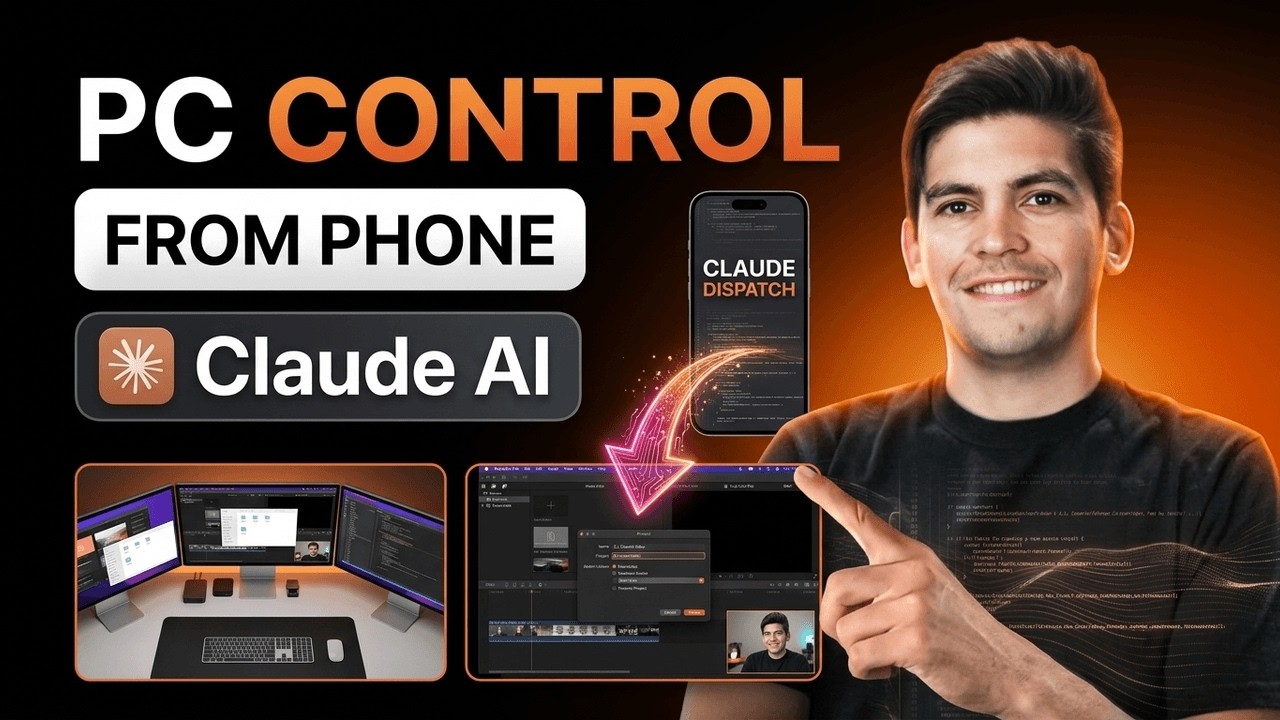 Учебное пособие по Claude AI: Управляйте своим ПК с телефона! (Dispatch) 🚀