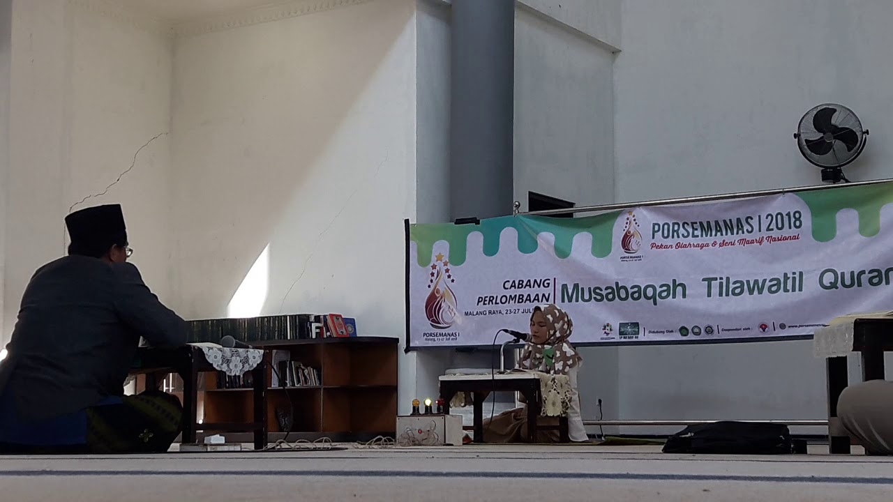 Andiny Mahardika Juara 1 MTQN di UIN MALANG