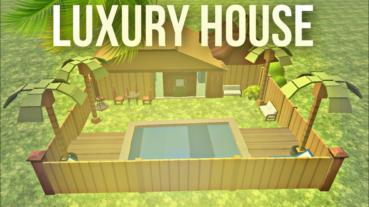 I Built A Luxury House In Chicken Gun