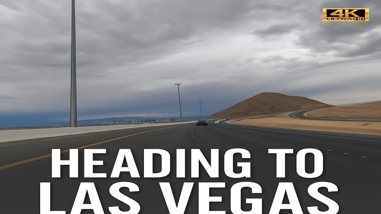 No Talking No Music Relaxing Drive on the 215 | Exploring Las Vegas Streets 4K ASMR POV Best 4 Sleep