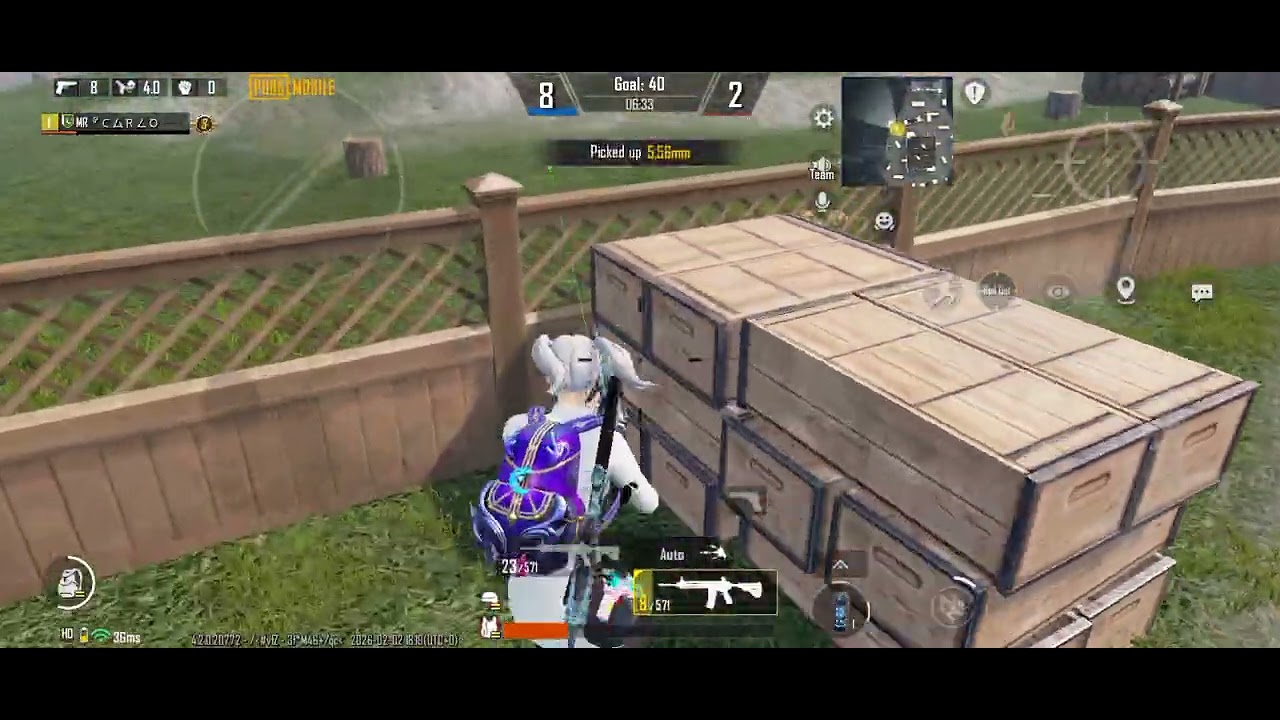 Room Game play with 1v1 M4 16 💀