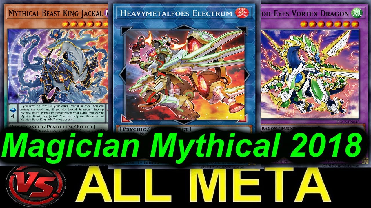 【YGOPRO】MAGICIAN MYTHICAL BEAST VS...ALL META DECKS 2018