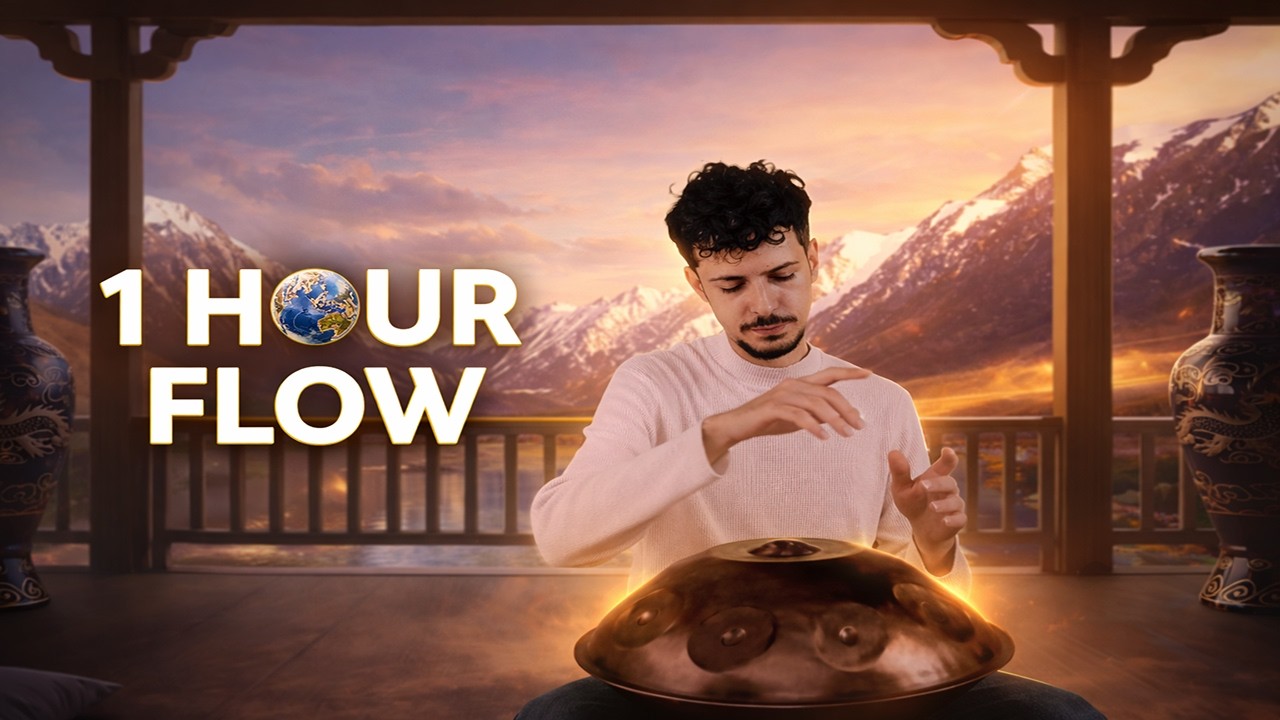 1 Hour Handpan Journey 🌍🎵 | Relaxing Pantam Music | Planet Ding