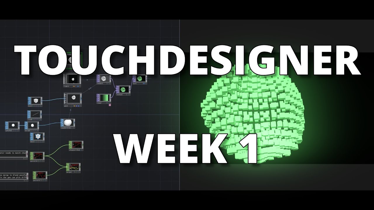 I Started Learning TouchDesigner (Week 1)