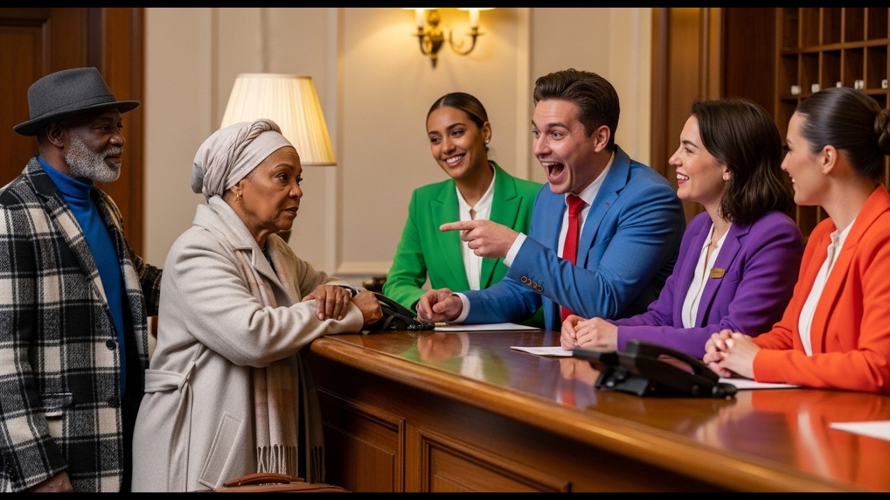 The luxury hotel manager laughed at this old couple who seemed like a vagrant, not knowing...