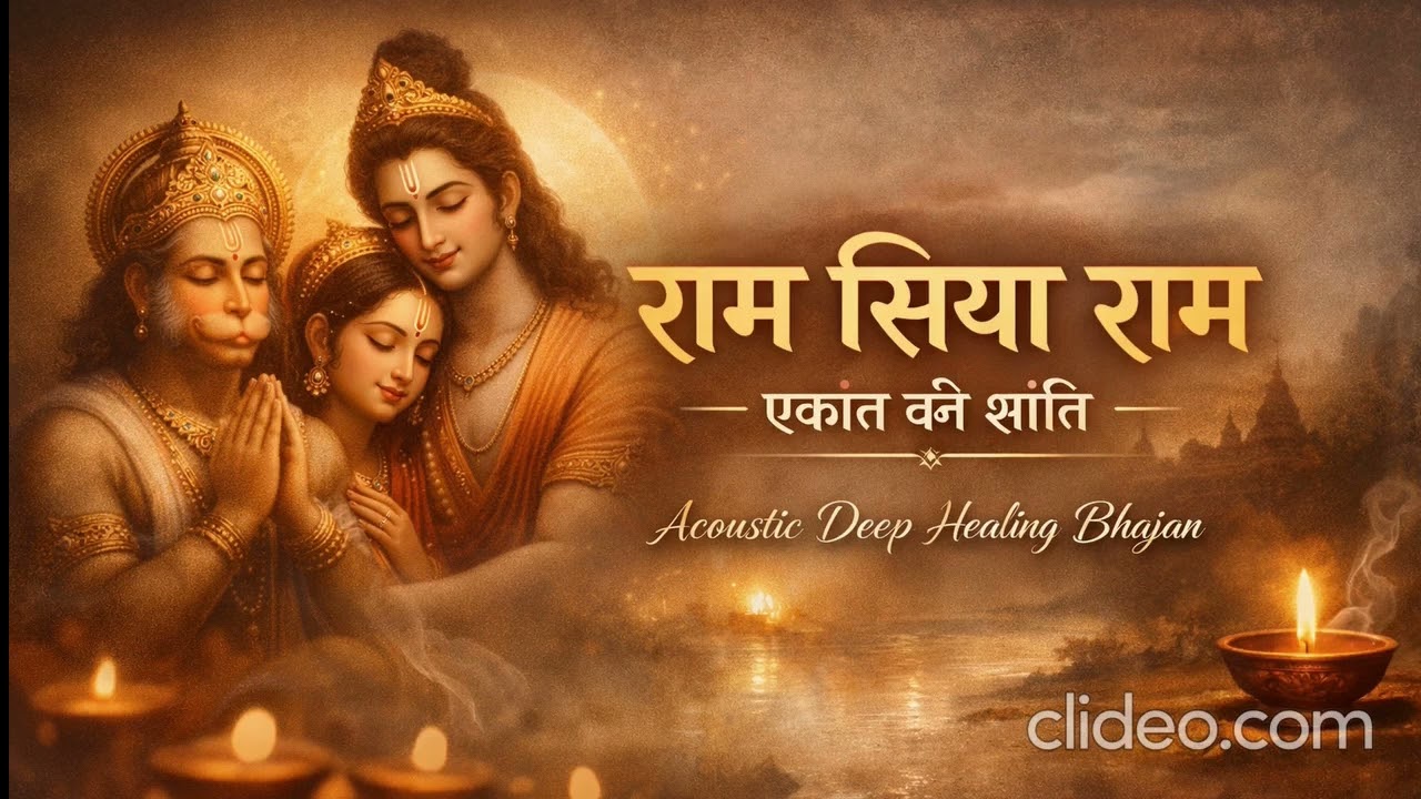 Shri Ram Siya Ram with Hanuman  Deep Healing Bhajan  Soulful Ram Dhun