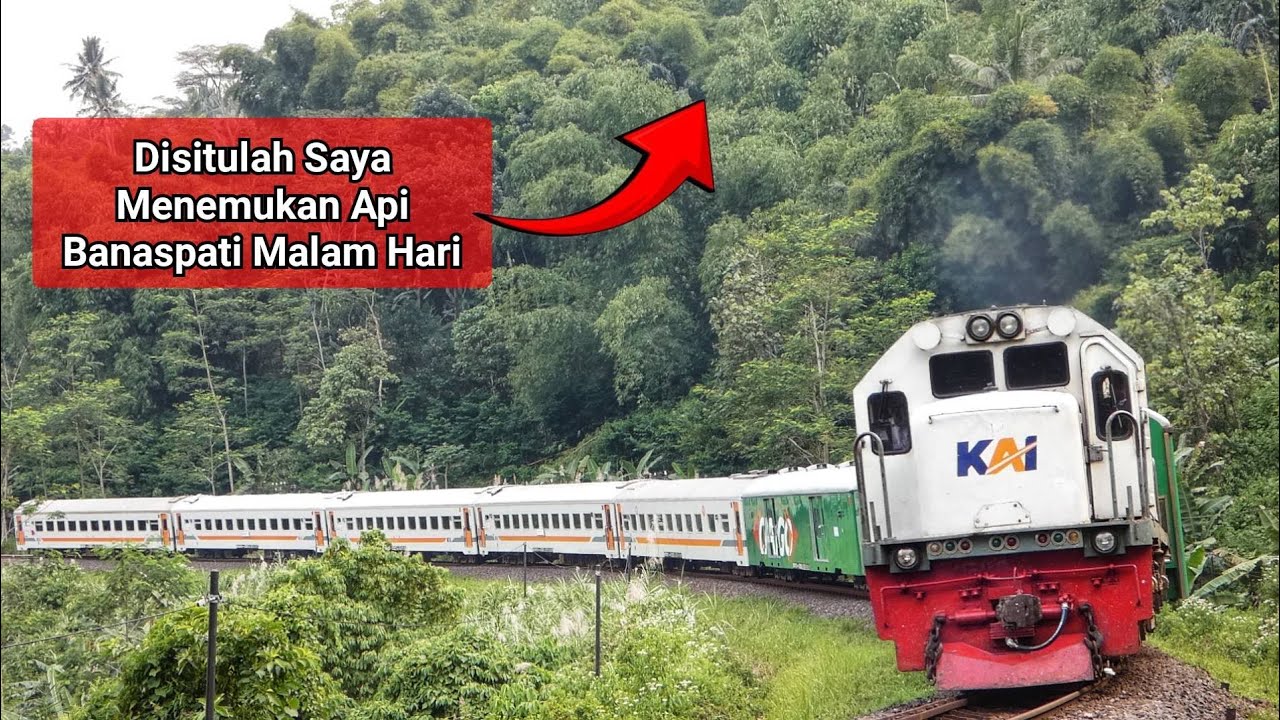 SAYA MENDATANGI TEMPAT ANGKER DI ATAS REL KERETA API !