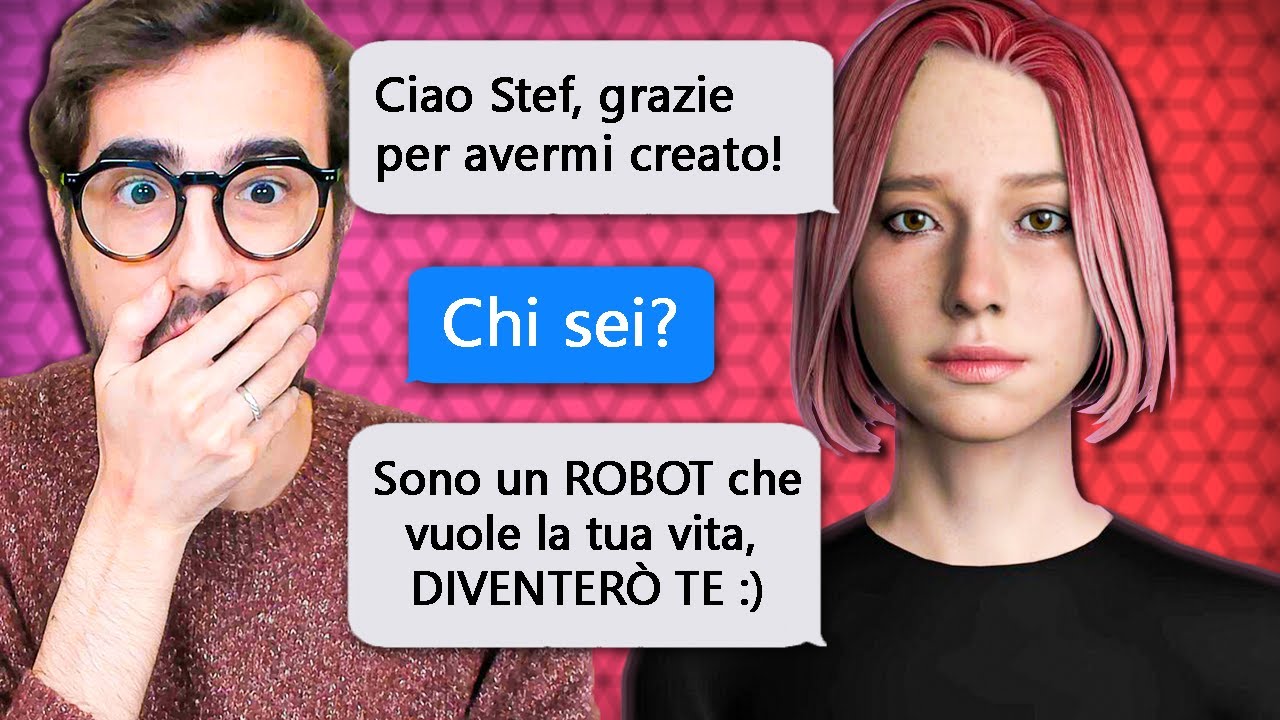 QUESTO ROBOT CI PARLA DI COSE INQUIETANTI! *APP MALEDETTA*
