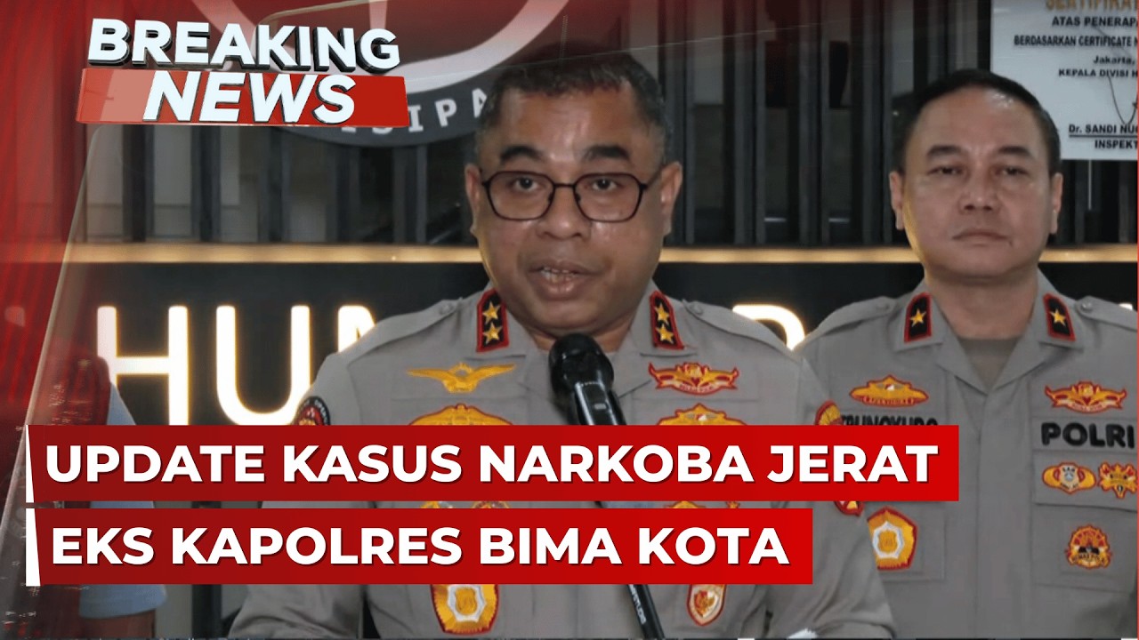BREAKING NEWS - Konpers Kadivhumas Polri usai Eks Kapolres Bima Kota Jadi Tersangka Kasus Narkoba