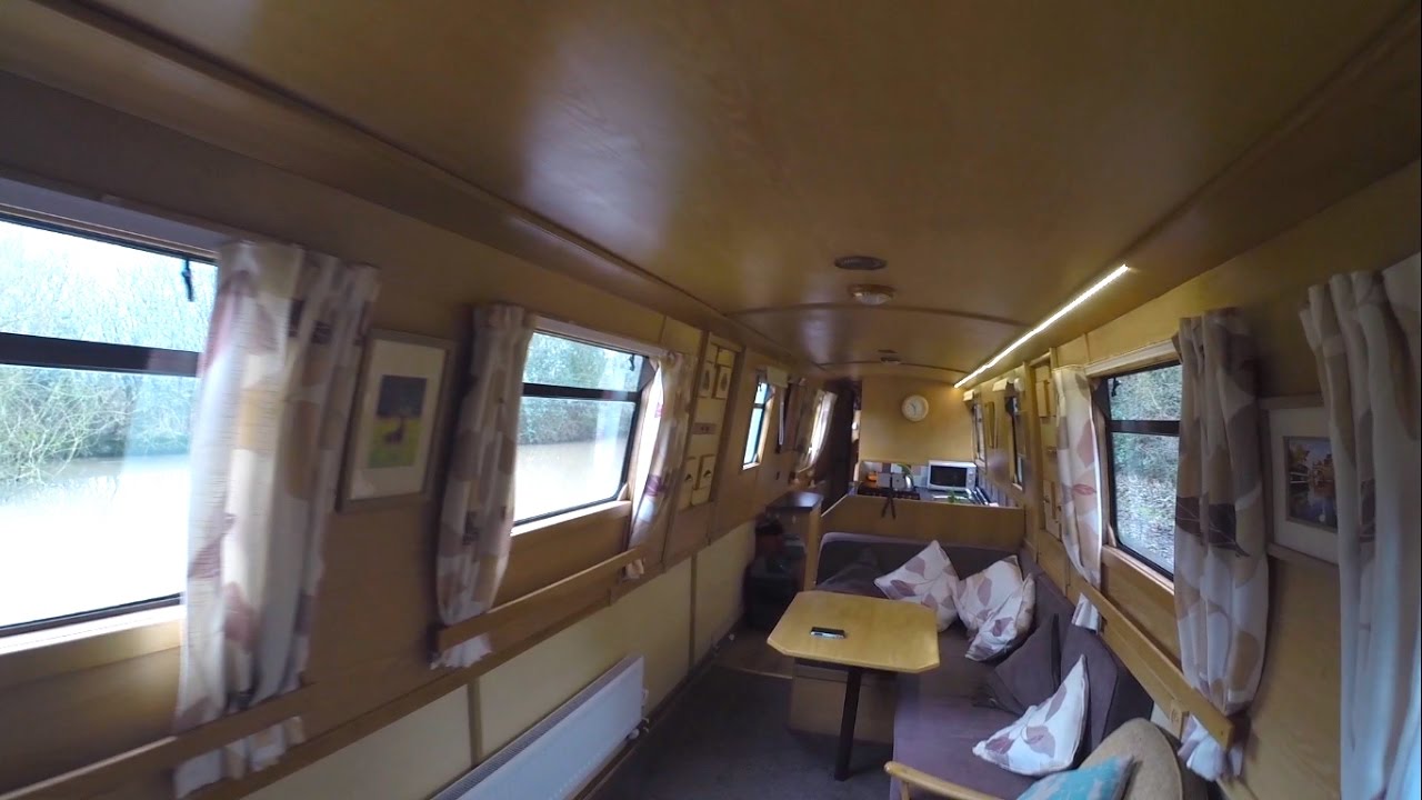 Inside a Nutshell - Inside our Narrowboat