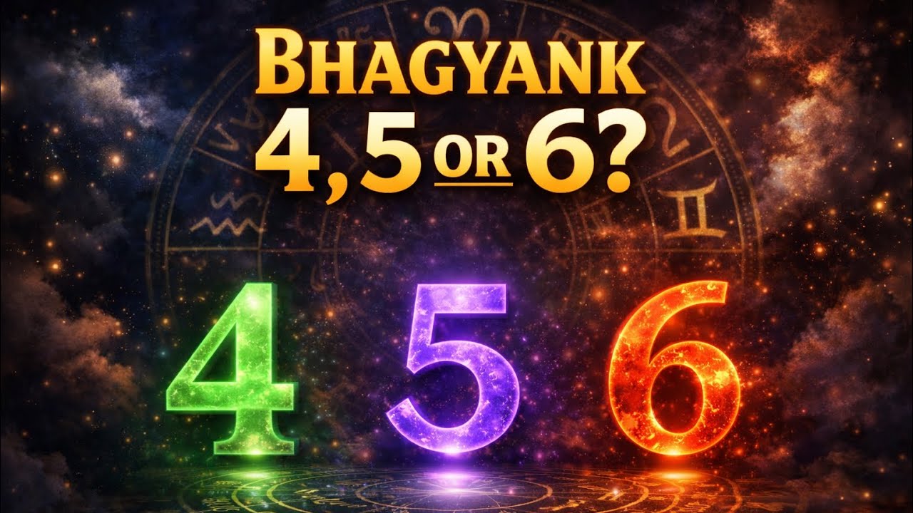 Bhagyank 4, 5 & 6 Explained | Destiny Numbers of Stability, Freedom & Responsibility
