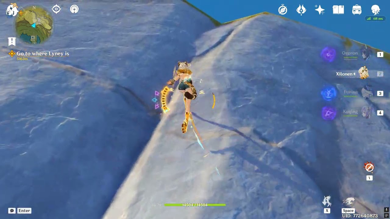 Genshin Impact - C0 Xilonen Climbing outside Natlan