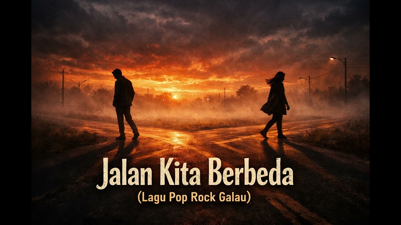 Jalan Kita Berbeda | Lagu Pop Rock Indonesia 2026 | Official Lyric Video