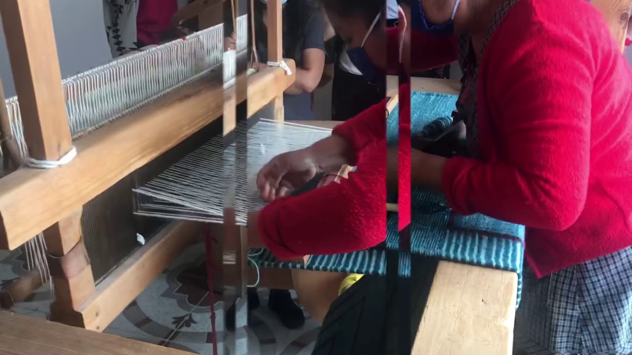 Weavers in Oaxaca, Mexico