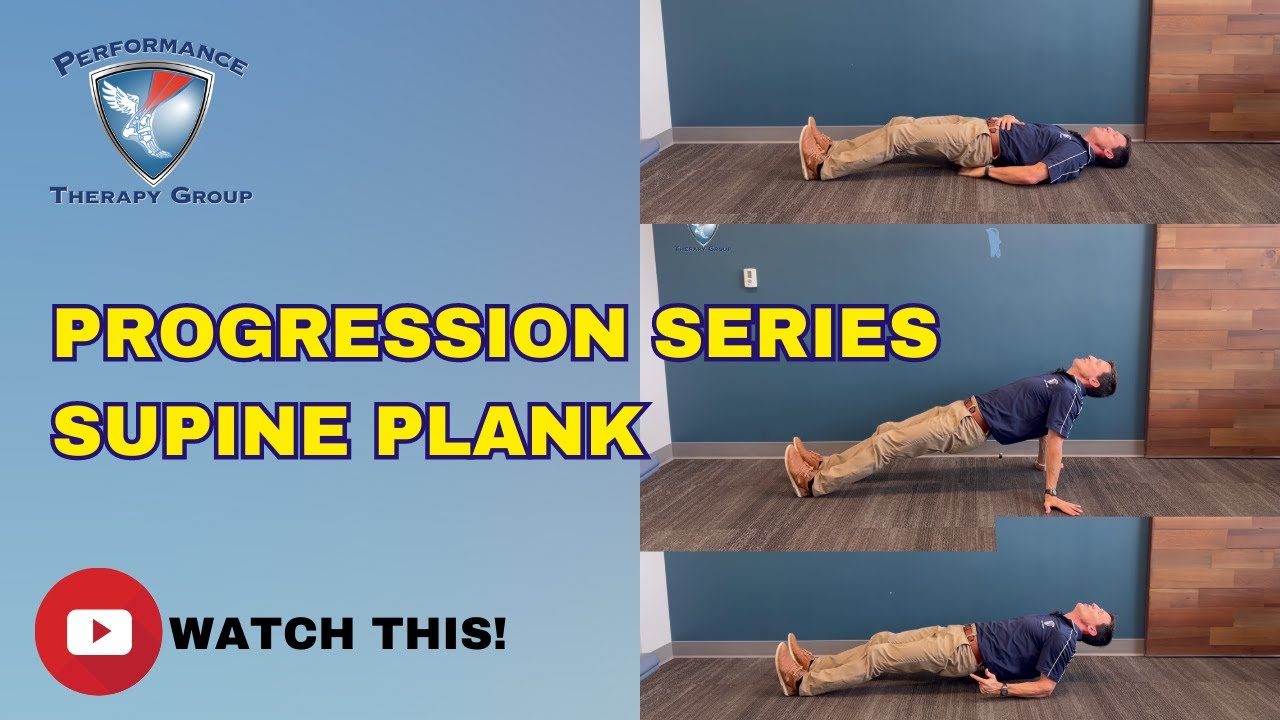 Watch These Simple Supine Plank Exercises You Can Do At Home