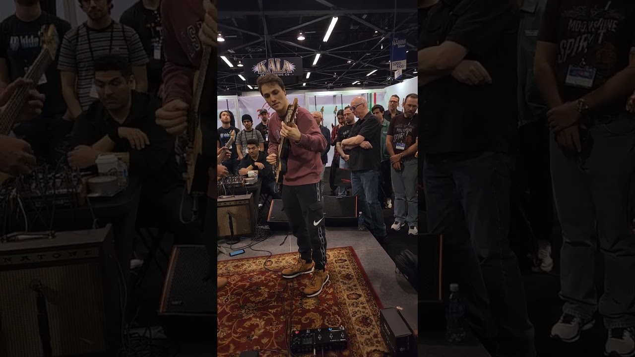 Matteo Mancuso NAMM 2024 #2