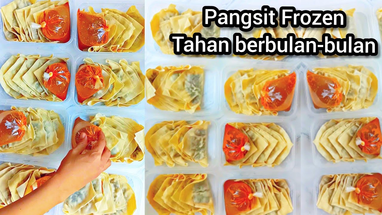 Pangsit Frozen tahan berbulan bulan