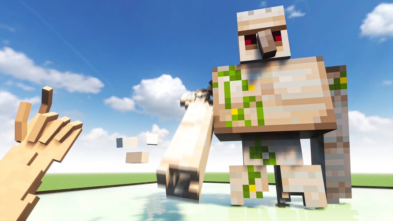 Liquify Minecraft Mob To Acid Pool | Teardown NG