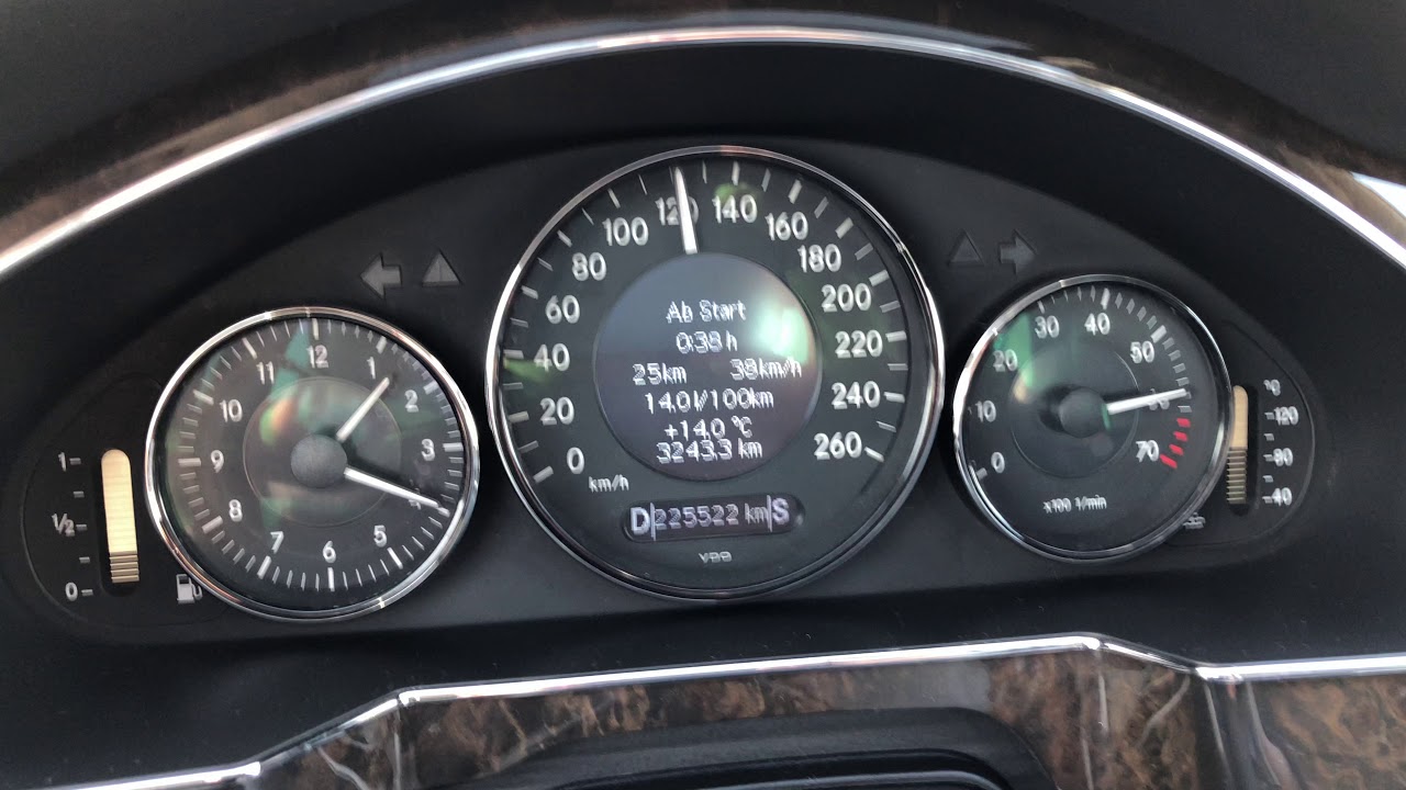 Mercedes Benz CLS500 C219 Kickdown M113 306PS/HP