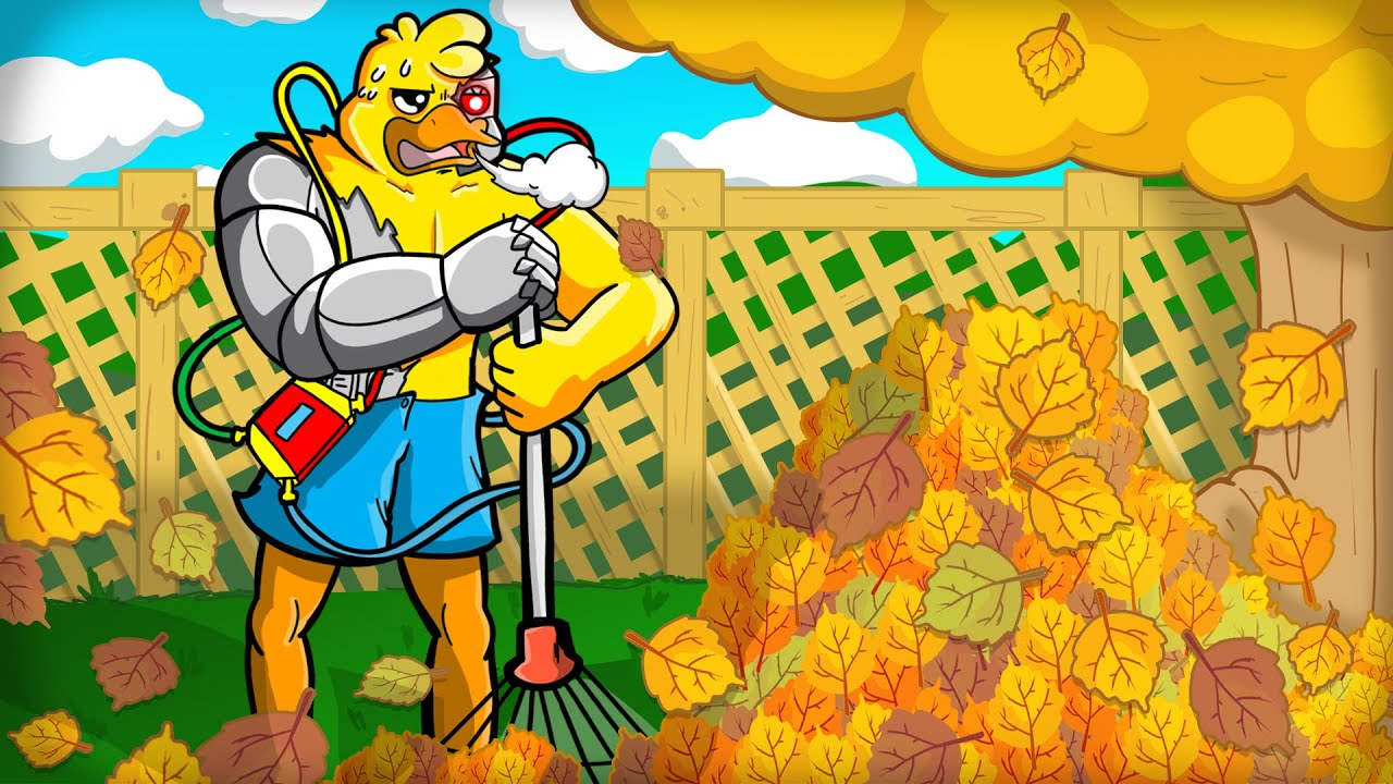 TENGO que RECOGER las +5.000 HOJAS que HAY en mi JARDÍN