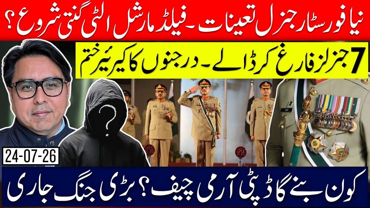 New 4 Star Military General Appointed- Countdown Starts ? 