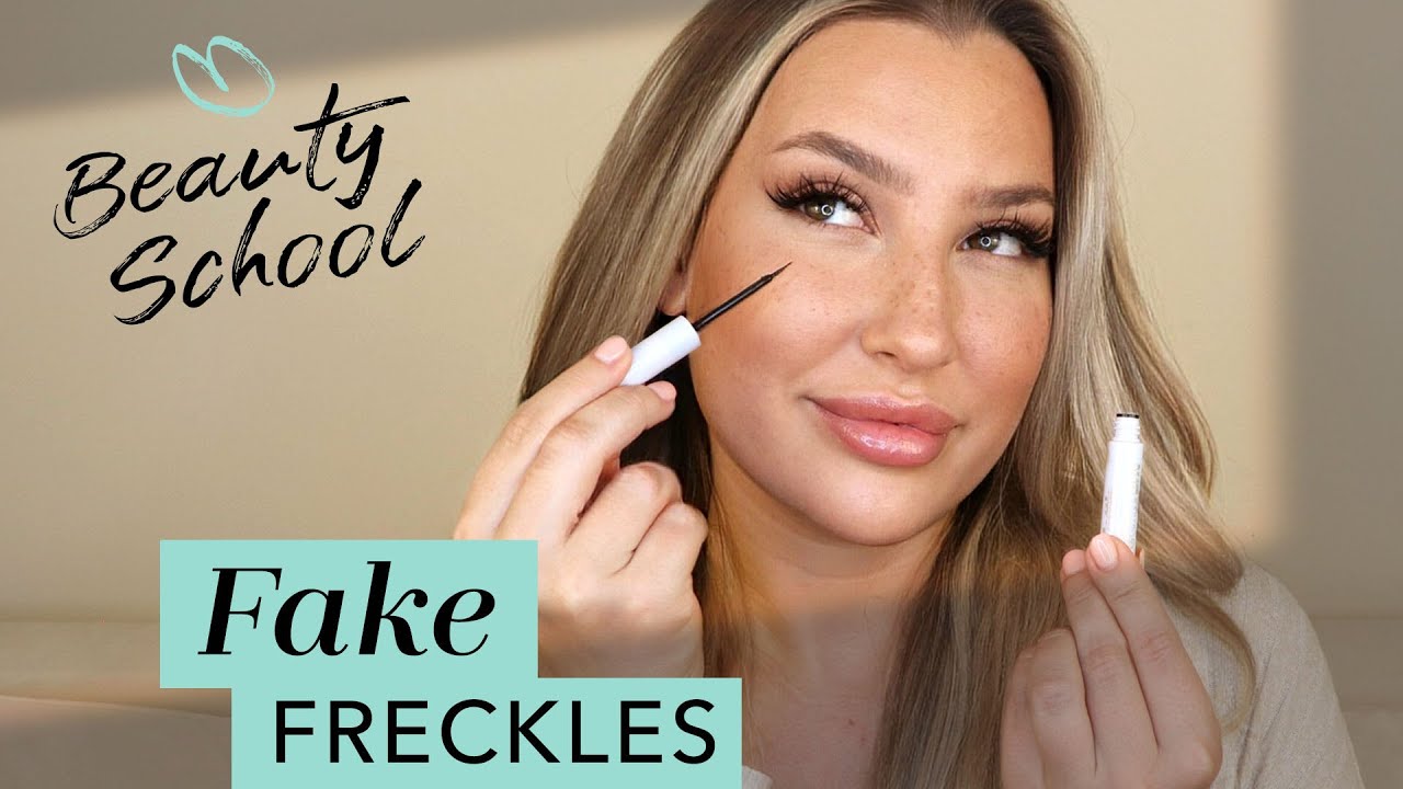 FAKE FRECKLES - einfach und schnell SOMMERSPROSSEN SCHMINKEN I Douglas Beauty School