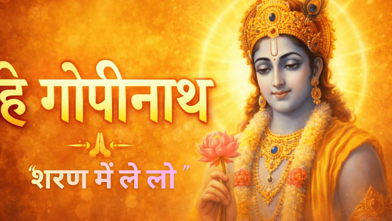 हे गोपीनाथ, मेरा निवेदन सुनिए| दीन हूँ, हीन हूँ, चरणों में लीजिए|