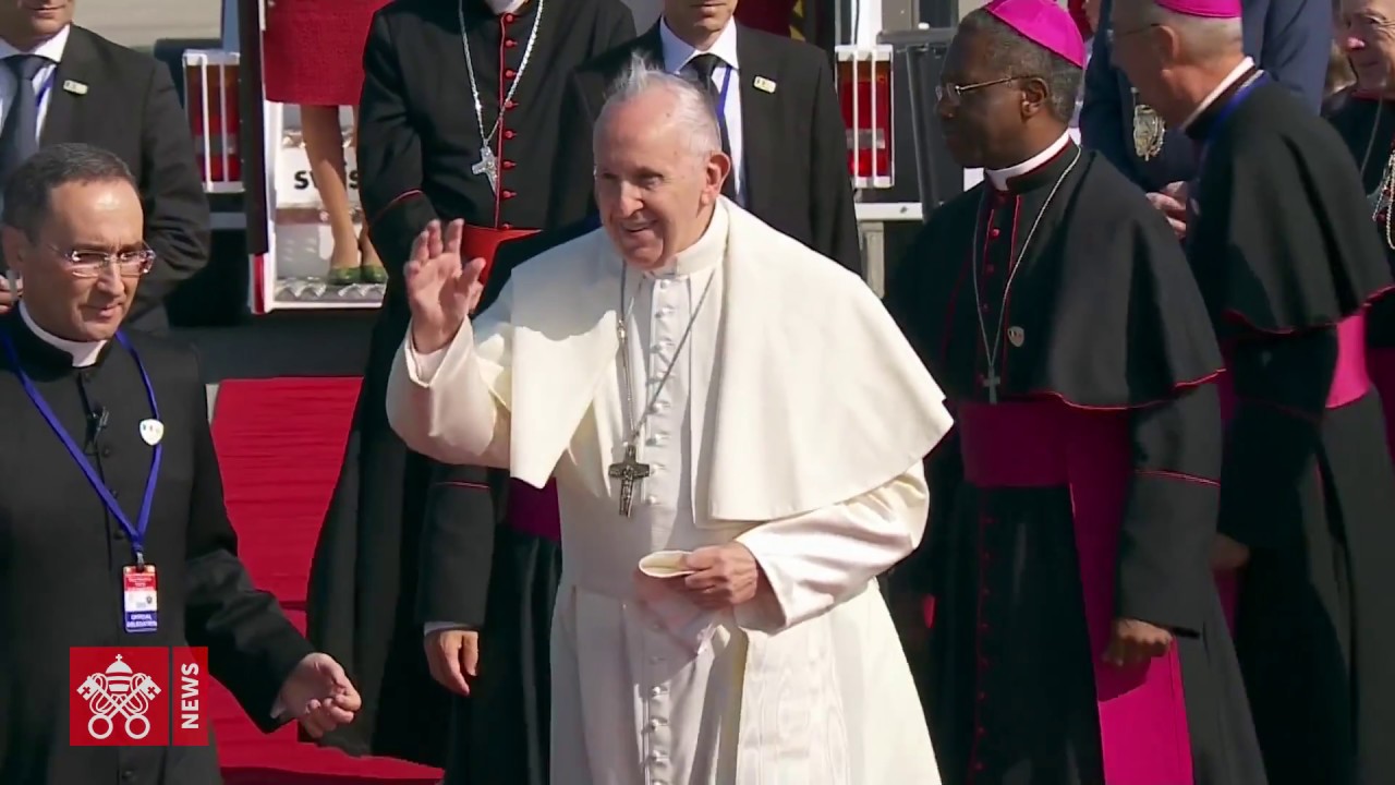 Viaggio Apostolico in Irlanda: l'arrivo del Papa