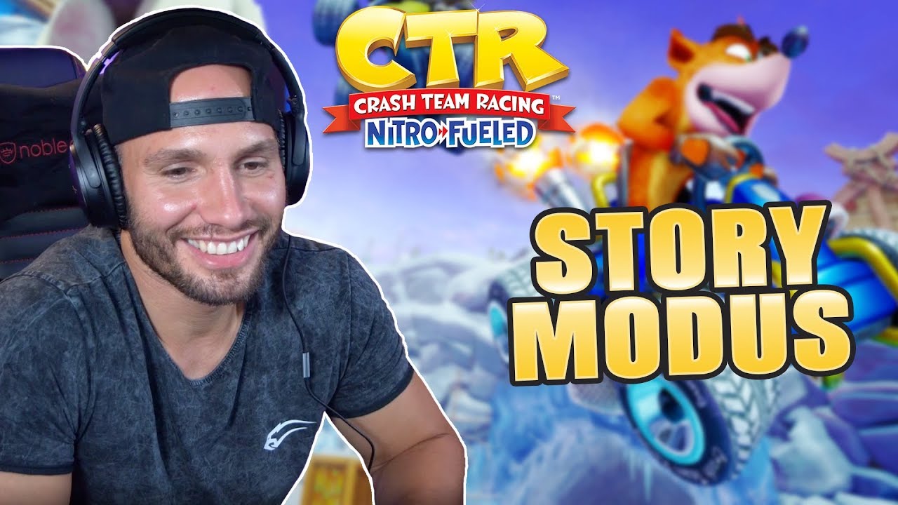 STORY MODUS in Crash Team Racing😎 Flying Uwe Gaming