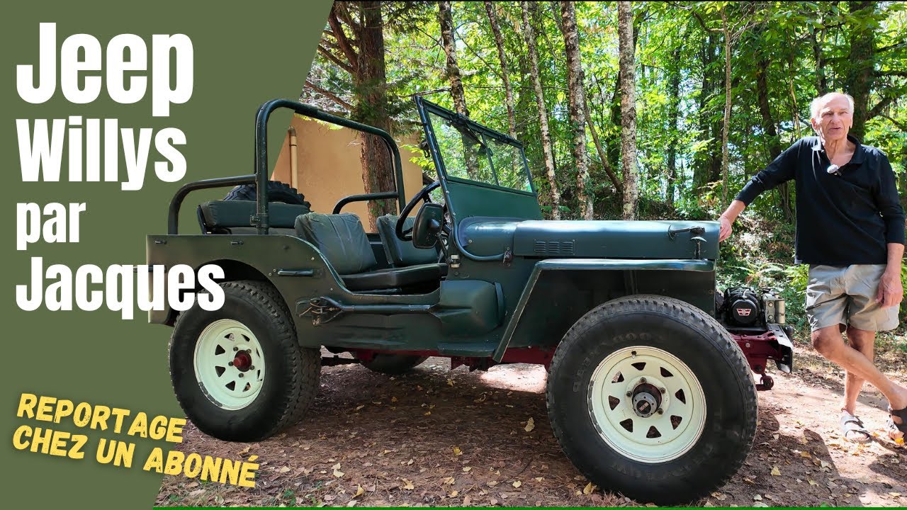 Maison, jeep, tractopelle, tracteur, fendeuse : JACQUES nous présente ses trésors [REPORTAGE]- Ep135