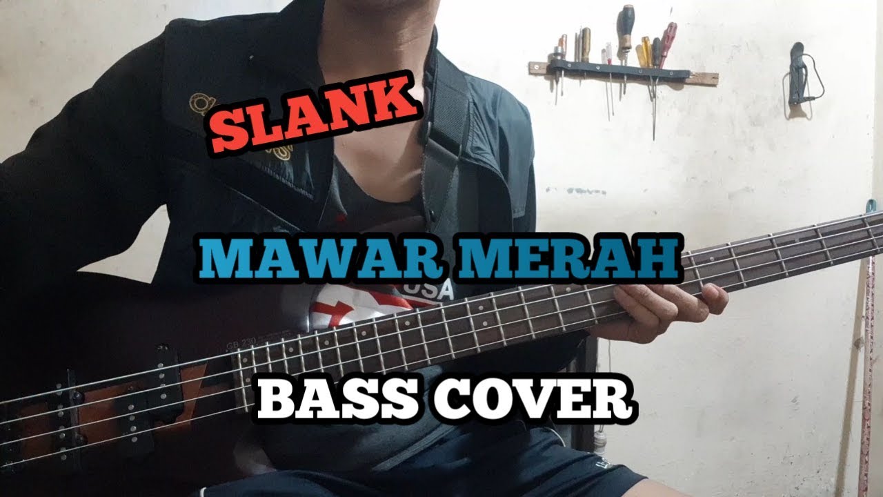 Bass COVER || SLANK - MAWAR MERAH (bassist pemula)