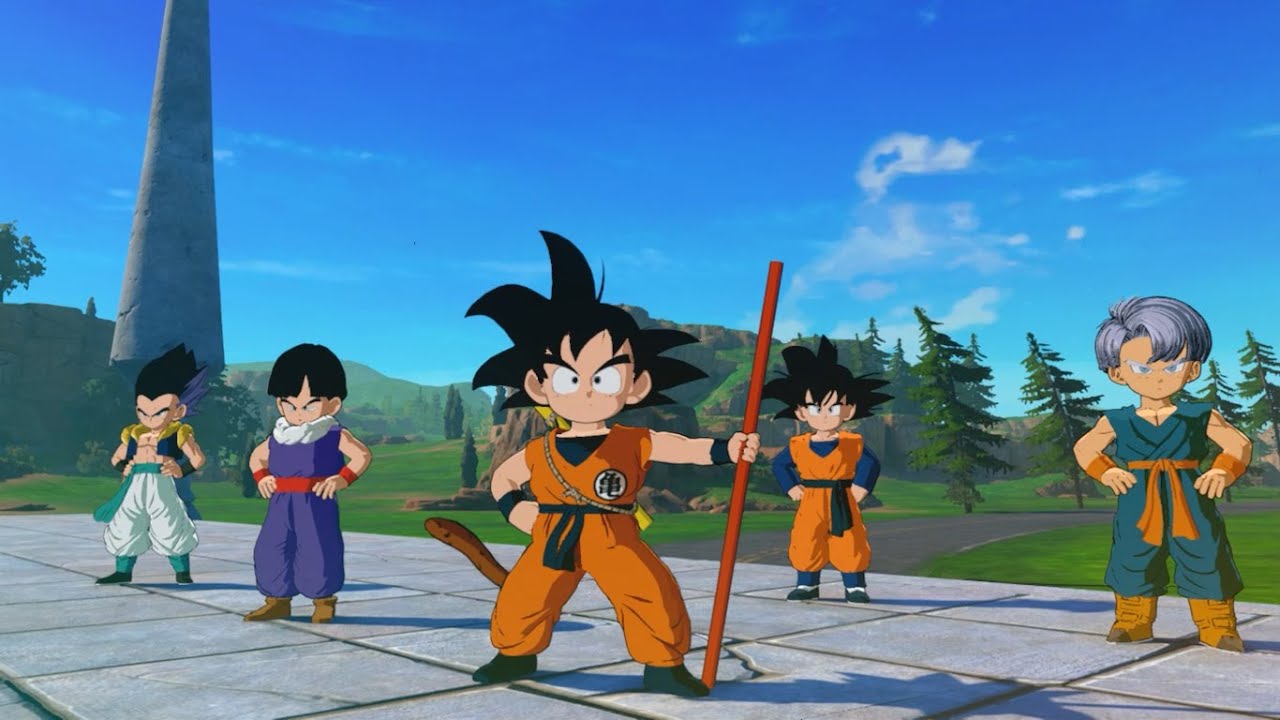 All Child Fighters VS Powerful Enemies in Dragon Ball Sparking! Zero