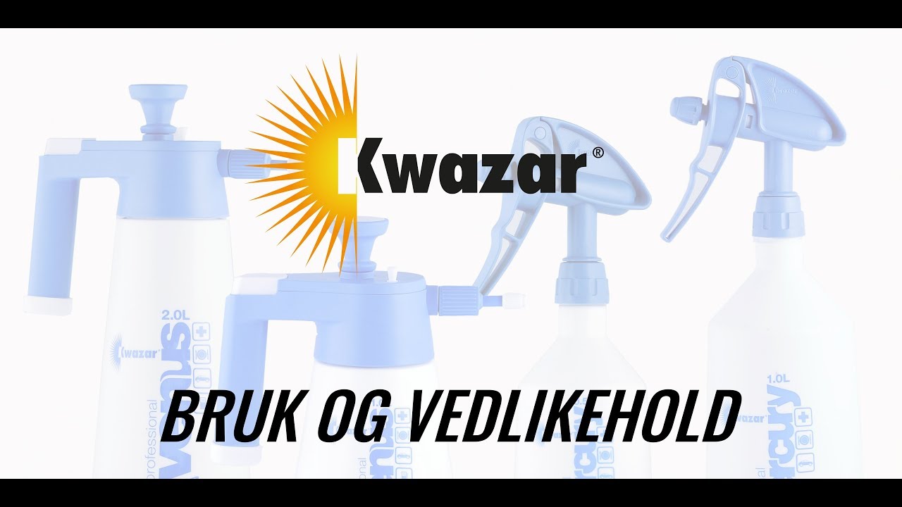 KWAZAR -Bruk og Vedlikehold