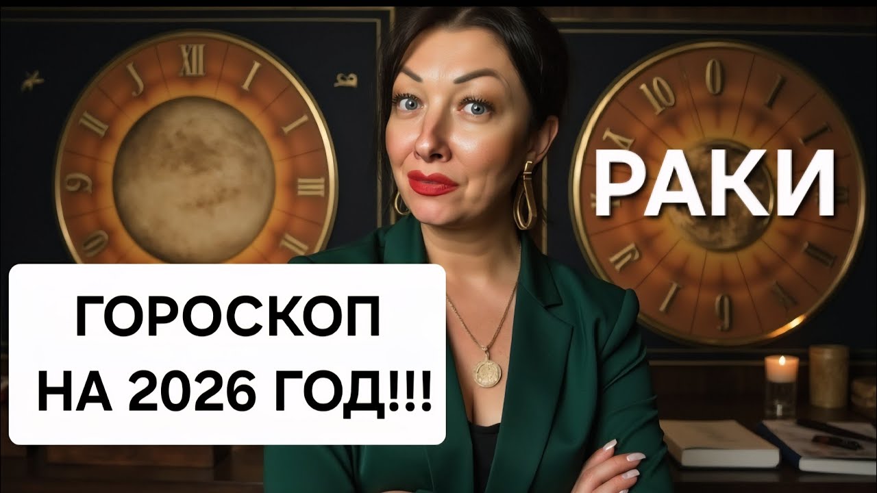 ♋️Раки! ГОРОСКОП на 2026 год!!!Краткий обзор САМОГО ВАЖНОГО!🔥