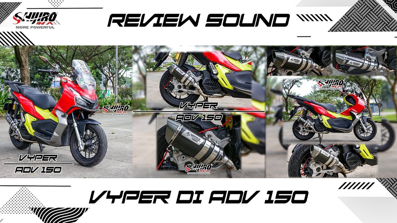 SHIJIRO RACING EXHAUST SYSTEM - VYPER FOR ADV 150
