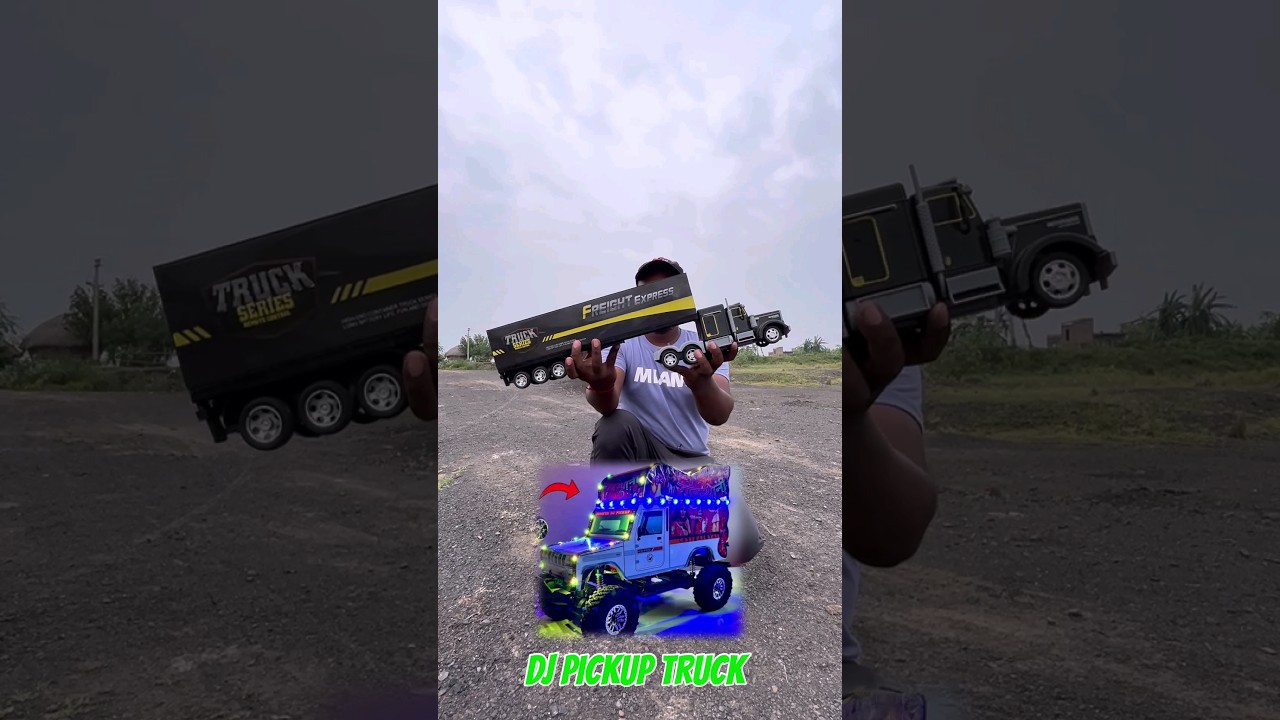 We Made Big Remote Control DJ Pickup #shorts #unicexperiment