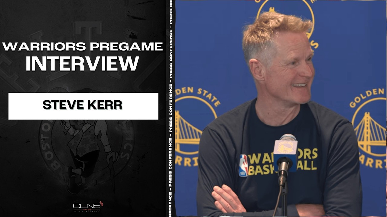 Steve Kerr: Kristaps Porzingis LOOKED GOOD in First Practice | Warriors Practice