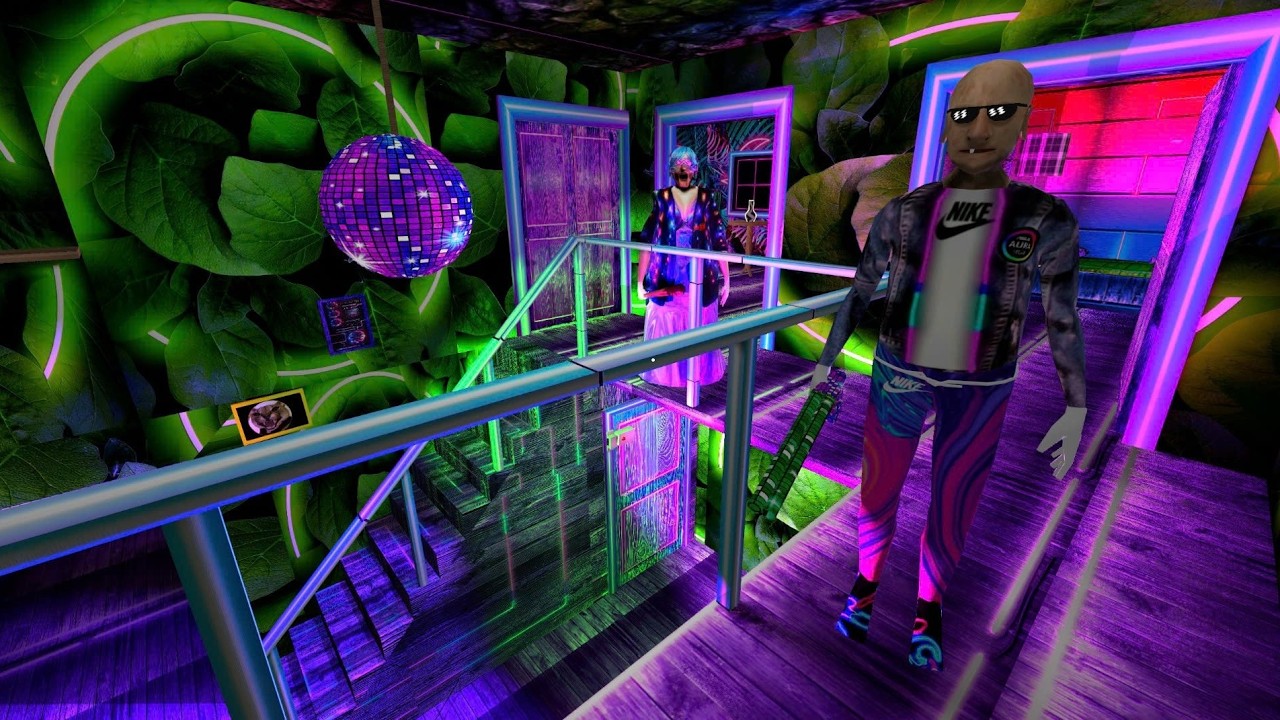 Granny Recaptured (PC) v1.1.5.2 - The Neon Disco Club At Granny's House